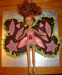 Fairy Barbie cake
